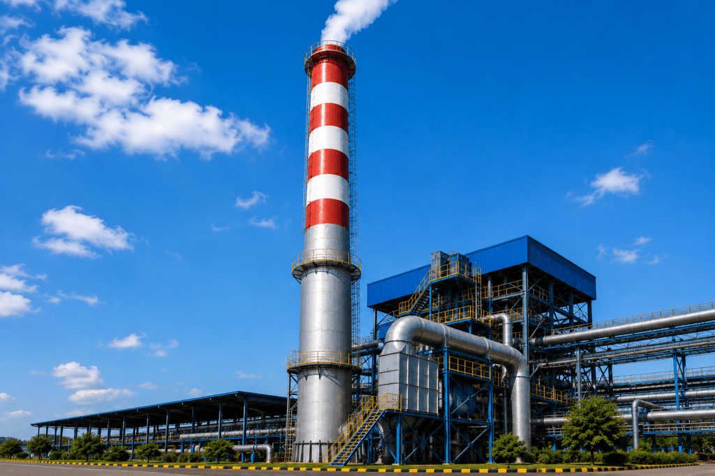 industrial chimney